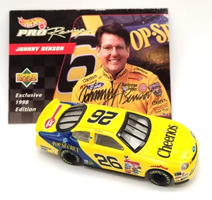 1997 NASCAR Johnny Benson Cheerios Mattel #26 Toy Die Cast Car - Picture 1 of 12