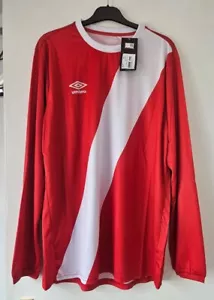 Umbro Mens Nazca Long Sleeve Football/Training Jersey Shirt Size L - Picture 1 of 9