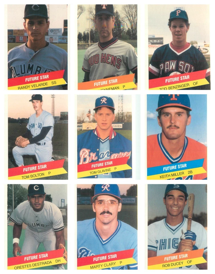1987 TCMA International League All-Stars U-Pick #'s 1-45 complete your set. - Image 1 of 1