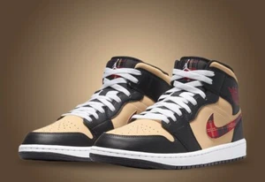 Size 11.5 - Jordan 1 Mid SE Tartan Swoosh - Picture 1 of 9