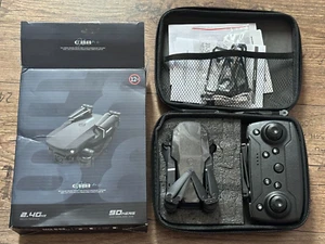 e88 faltbare Dual Drone - Anfänger geeignet Automatik - Tasche Akku VP unbenutzt - Bild 1 von 2