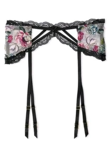 Victoria's Secret Very Sexy Floral Lace Garter Belt Lingerie XS S NWT - Picture 1 of 6