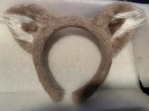 Diadema Great Wolf Lodge gris/blanco orejas de lobo *usada/sin etiqueta* f2 - Imagen 1 de 5