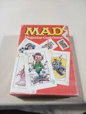 MAD Magazine Card Game Complete Vintage Parker Brothers - Image 1 of 3