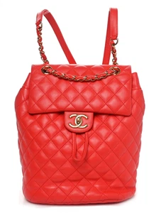 Lambskin Quilted Small Urban Spirit Backpack - Picture 1 of 8
