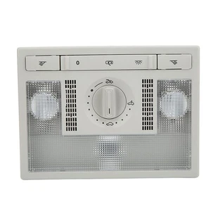 Dome Ceiling Lamp in Gray Compatible with For Altea For Toledo Vehicles - Picture 1 of 20