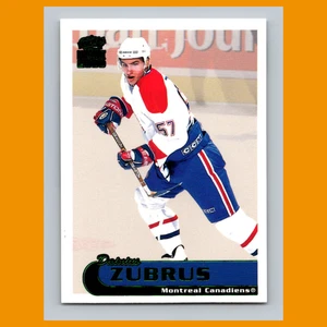 Dainius Zubrus #122 1999-00 Pacific Paramount Emerald Montreal Canadiens Hockey - Imagen 1 de 3