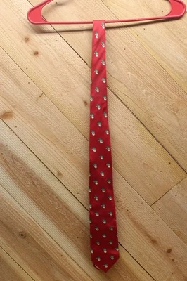 Corbata Hathaway Hombre Navidad Rojo Cuello, con Papá Noel. Foto 1 de 4