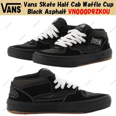 Vans Skate Half Cab Waffle Cup Black Asphalt VN000D9ZKOU Herren Gr. - Bild 1 von 4
