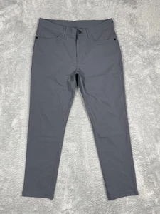 Public Rec Pants Men 32x30* Gray 5-Pocket Performance Stretch Travel Office Golf - Picture 1 of 13