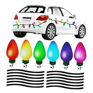 70 Stck. Weihnachten Reflektierende Auto Kühlschrank Magnete Dekorationen Set, 42 Stck.  - Bild 1 von 8
