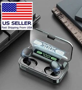 TWS Ear Bluetooth headphone Wireless Earbud W/ Mic -USBC charging Cable Included - Picture 1 of 6