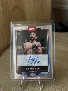 2025 Topps Chrome UFC Farid Basharat Rookie Auto RC #CRA-FB (C) - Picture 1 of 2
