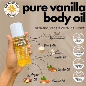 Pure vanilla body oil organic - Picture 1 of 9