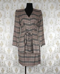 JUEGO FALDA BLAZER GOSSIP WEAR CO AÑOS 90. HECHO EN UK. TALLA M - Imagen 1 de 8