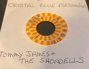 TOMMY JAMES - CRYSTAL BLUE PERSUASION/I'm Alive-Roulett R7050 (1968) 45 RPM-Exc - Picture 1 of 3