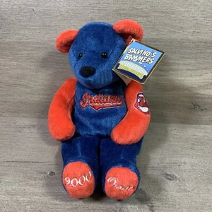 Cleveland Indians Omar Vizquel Salvino’s Bammers Limited Edition Beanie Bär - Bild 1 von 6