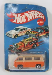 Vintage 1981 Hot Wheels Sunagon VW Camper in Orange - Picture 1 of 4