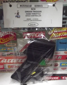 SCX 1:32, GREEN TRIGGER HAND THROTTLE SPEED CONTROLLER, #86980 - Picture 1 of 1