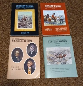 Montana Magazine of Western History Lot Of 4 1968 Build Your Collection - Picture 1 of 5