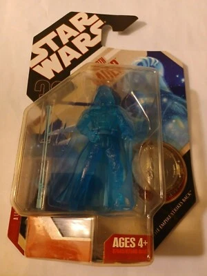 Boneco moeda Star Wars Darth Vader holograma azul #48 Empire Strikes Back 2007 - Imagem 1 de 4