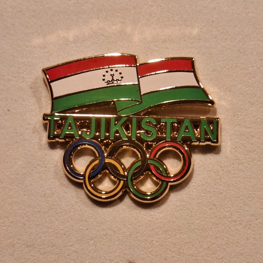 PARÍS 2024 OLIMPIADAS - TAJIKISTÁN NOC PIN - grande Foto 1 de 1