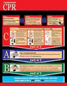 CPR Referenzdiagramm für Layrescuers - neueste Richtlinien! - Bild 1 von 2