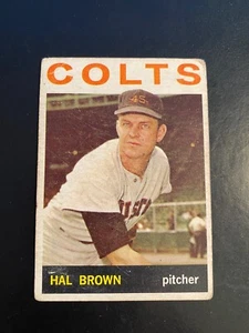 1964 TOPPS BASEBALL #56 HAL BROWN!! $1 SHIPPING!! - Picture 1 of 2