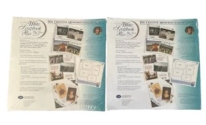 Creative Memories White Scrapbook Pages 12x12 Refill RCM-12S 2000 Lot of 2 - Picture 1 of 4