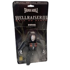 Savage World - Hellraiser 3 Hell On Earth, Pinhead - 5.5" Action Figure NEW See