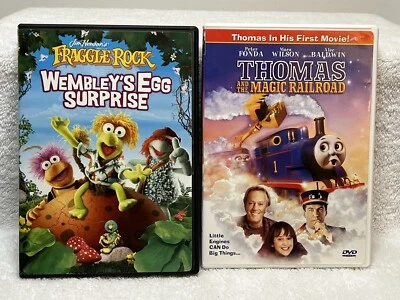 Fraggle Rock DVD & Thomas & The Magic Railroad DVD Family Lot/2 Titles/READ - Image 1 of 4