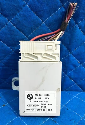 BMW E65 E66 760 750i 745i 2002-2008 puerta trasera maletero tapa elevador módulo OEM Foto 1 de 3