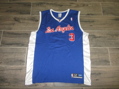 Quentin Richardson Los Angeles Clippers NBA Basketball Jersey Sewn Reebok 52 #3 Cover