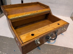 WOODEN TRUNK / CASE - Picture 1 of 10