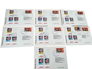 BEA 1st day airway letter service 1/5/1970 7 covers - Picture 1 of 8