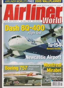 AIRLINER WORLD 01 2005 DASH 8Q-400 / TU-154 / NEWCASTLE AIRPORT / BOEING 757 - Picture 1 of 4