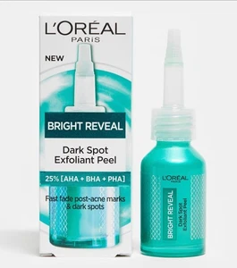 L’Oréal Paris Bright Reveal Dark Spot Exfoliant Peel 25ml New - Picture 1 of 7