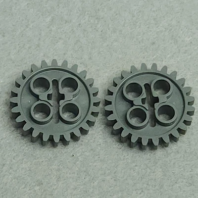 LEGO Technic Part 3648 Dark Bluish Gray Gear 24 Tooth with 1 Axle Hole Genuine - Image 1 of 4
