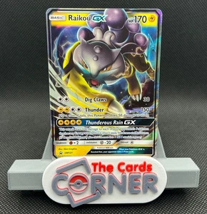 Raikou GX SM121 Pokemon Sun and Moon Promo NM - Picture 1 of 1
