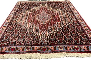 Handgeknüpfter Orientteppich Senneh Bidjar 95x75 cm rug carpet - Bild 1 von 18