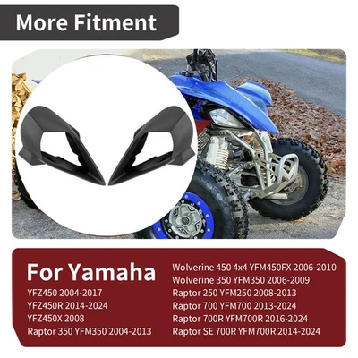 Cubierta de faro izquierda+derecha para Yamaha Raptor 700 YFZ450 5TG-84166-01-00 Foto 1 de 4