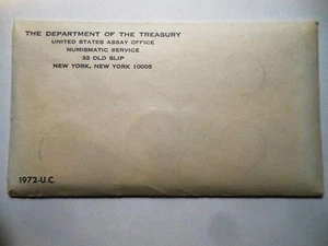 1972 PDS U.S. CH BU+ Uncirculated Mint Set with Original Government Packaging - Picture 1 of 5