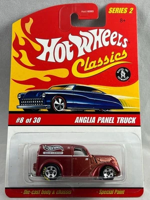 Camión Hot Wheels Anglia Panel Rojo/Naranja Classics Serie 2 8/30 Foto 1 de 2