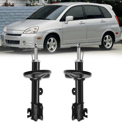 Par de amortiguadores laterales traseros conductor pasajero puntales para Suzuki Aerio 2002-2007 2,3 L Foto 1 de 4
