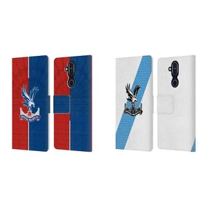 OFFICIAL CRYSTAL PALACE FC 2023/24 CREST KIT LEATHER BOOK CASE FOR NOKIA PHONES - Picture 1 of 8