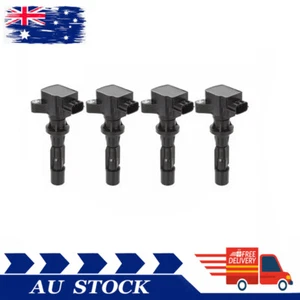 4Pcs Ignition Coils For Ford Escape Mazda 3 6 CX-7 MX-5 Tribute 2.0L Turbo 2.5L - Picture 1 of 8