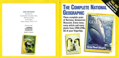 PC Format CoverDisc - October 1997 (National Geographic) - Image 1 of 4