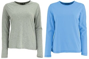 WEISS SIERRA DAMEN INSEKTENSCHILD T3512W KÄFERFREIES TRIKOT LANGARM-CREW-T-SHIRT - Bild 1 von 4