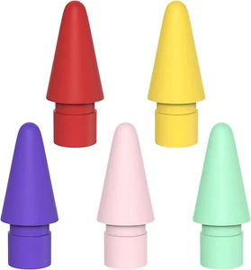 Pen Tip Compatible with Apple Pencil Tips 1St & 2Nd Generation Color Nib (Red/Ye - Picture 1 of 7