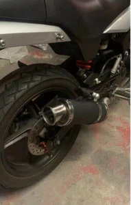 Honda VTR 250 EFi 2008 - 2018 - Stealth Black Performance Exhaust - Picture 1 of 8